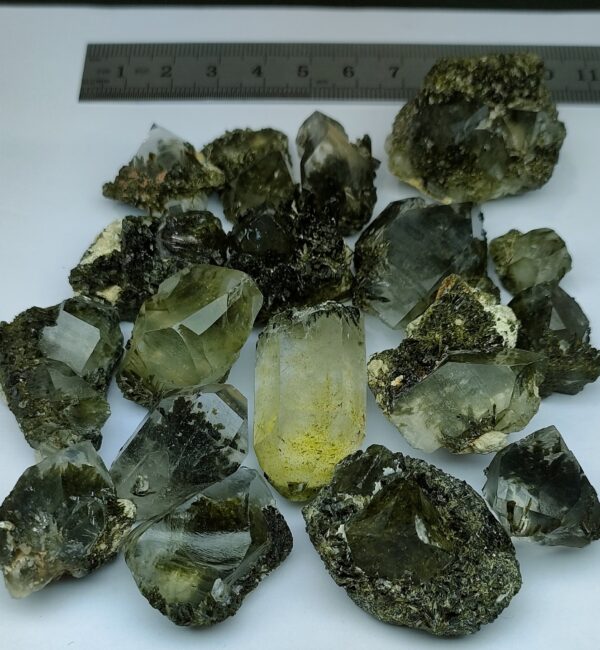 Quartz with apidot 20$ per gram